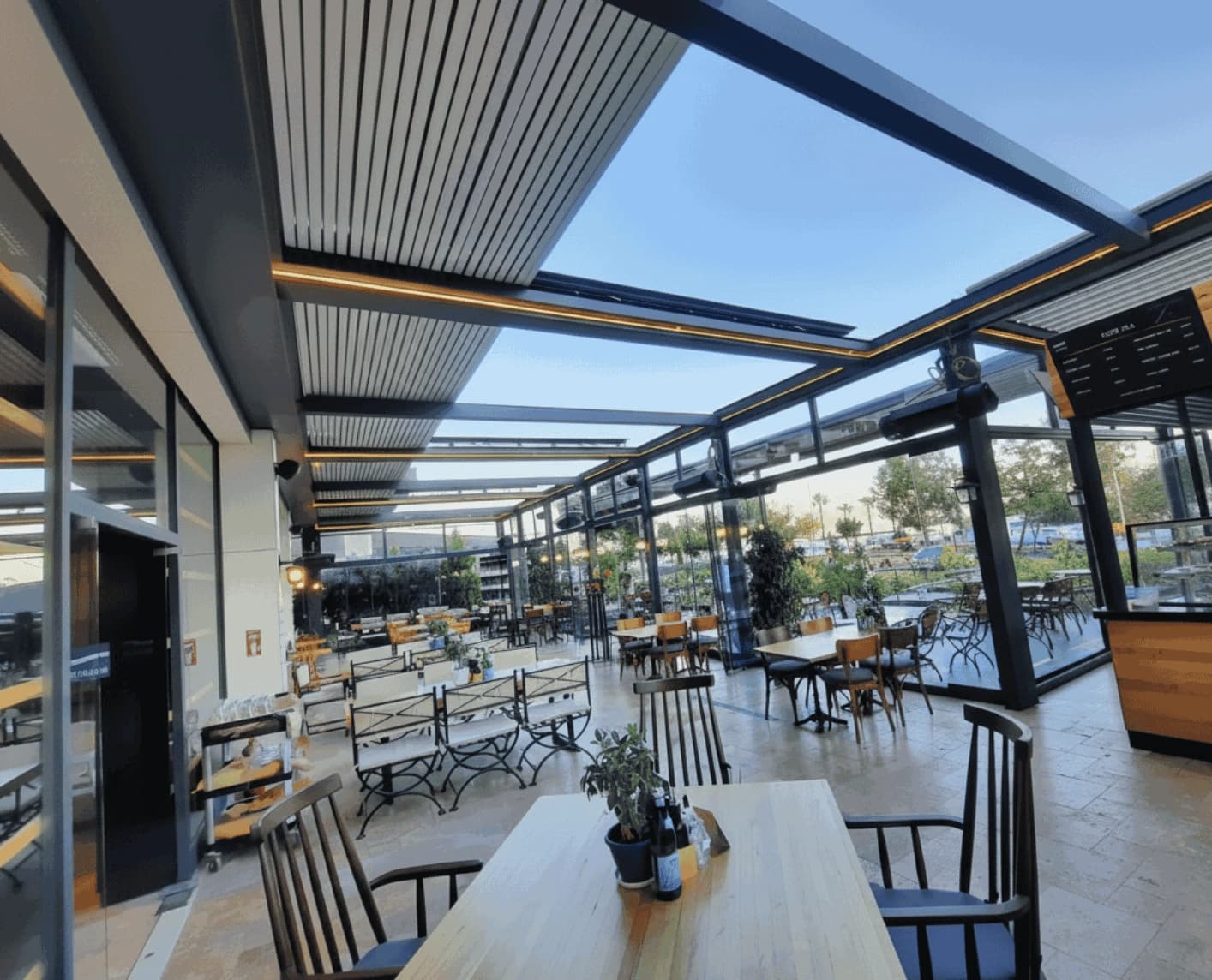 Bioklimatik Pergola Sistemleri - 17