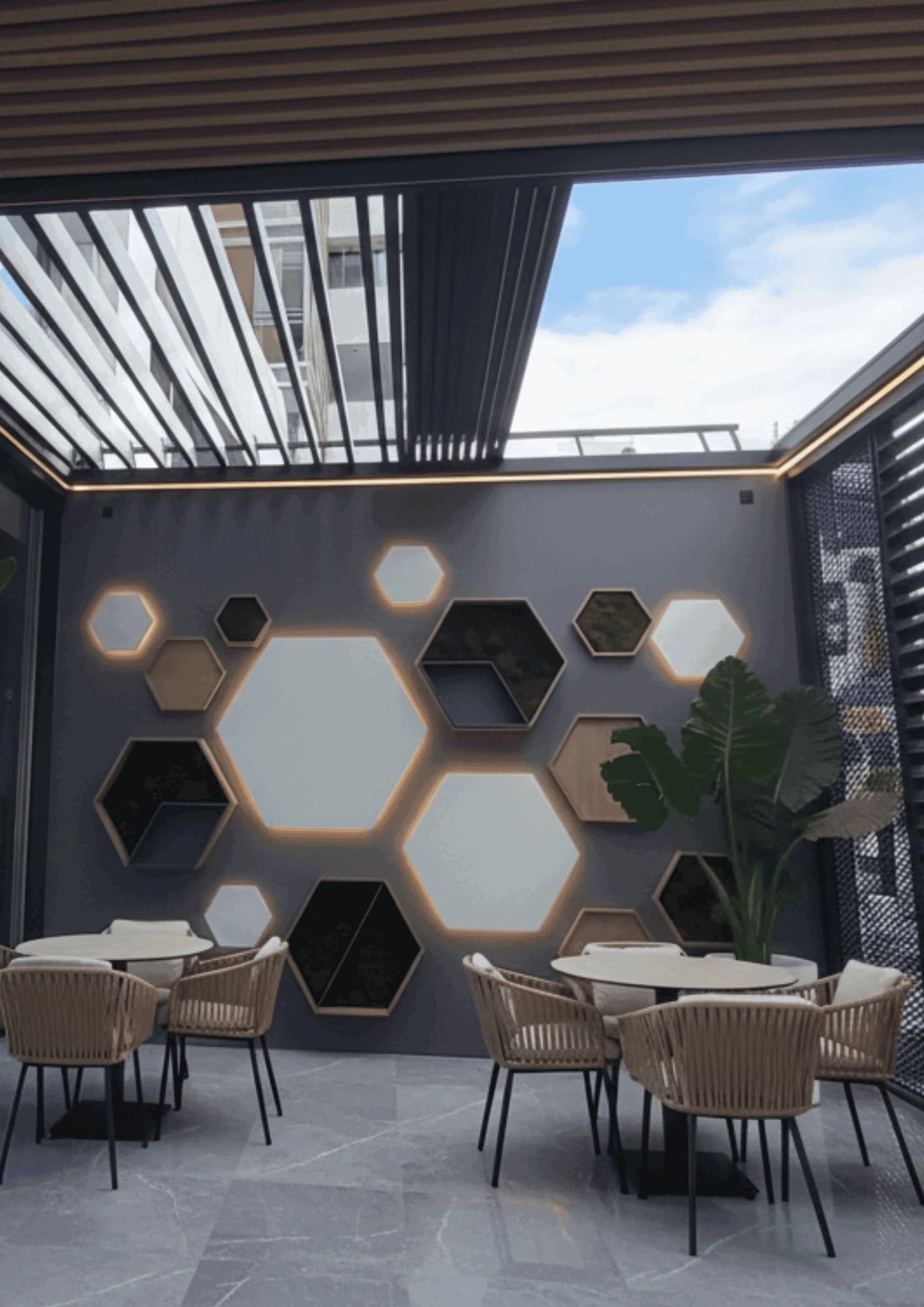 Bioklimatik Pergola Sistemleri - 5